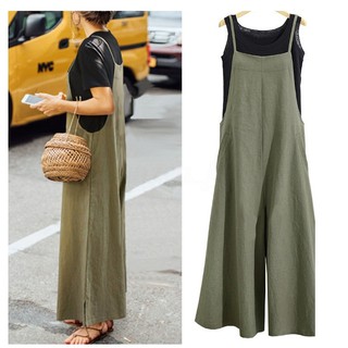 culotte pinafore jumpsuit