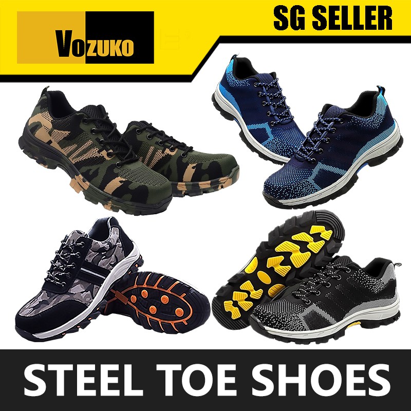 SG SELLER HIGH GRADE STEELTOE SAFETY SHOES 100 GUARANTEED QUALITY