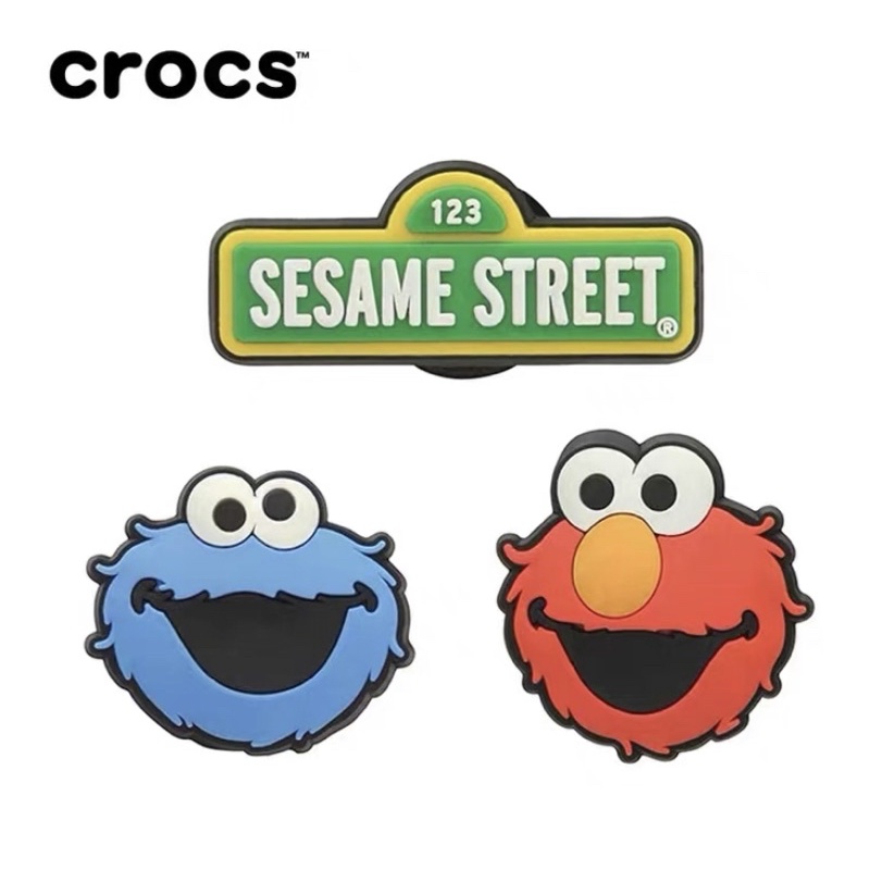 Local Seller] Sesame Street Crocs Jibbitz Set | Shopee Singapore