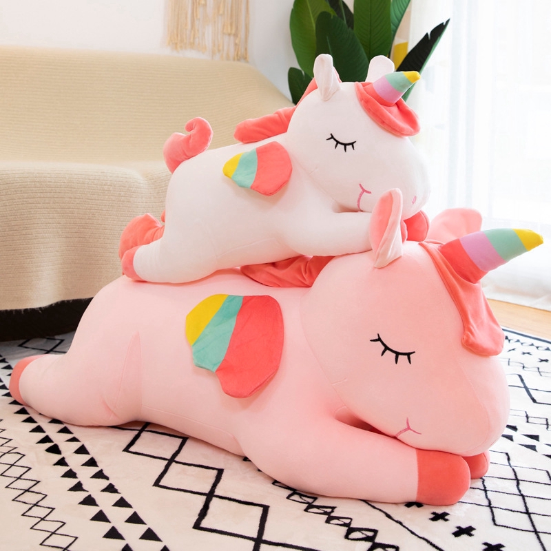 Ready Stock Super Larger Size Soft Cotton Giant Plush Jumbo Unicorn