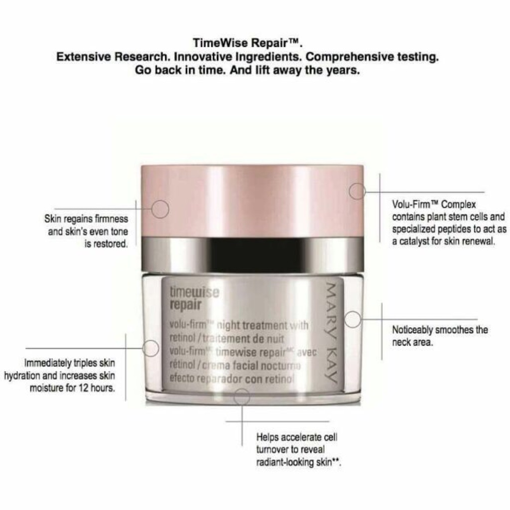 mary kay volu firm night cream