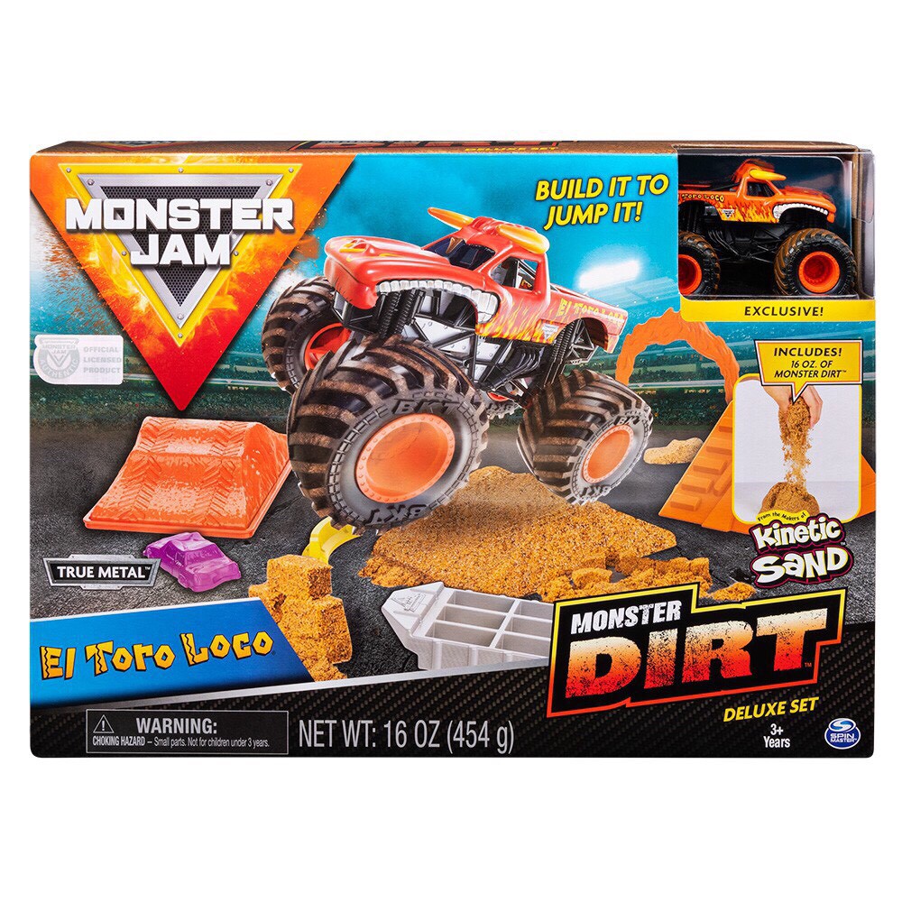 Monster Jam Monster Dirt Deluxe Set 