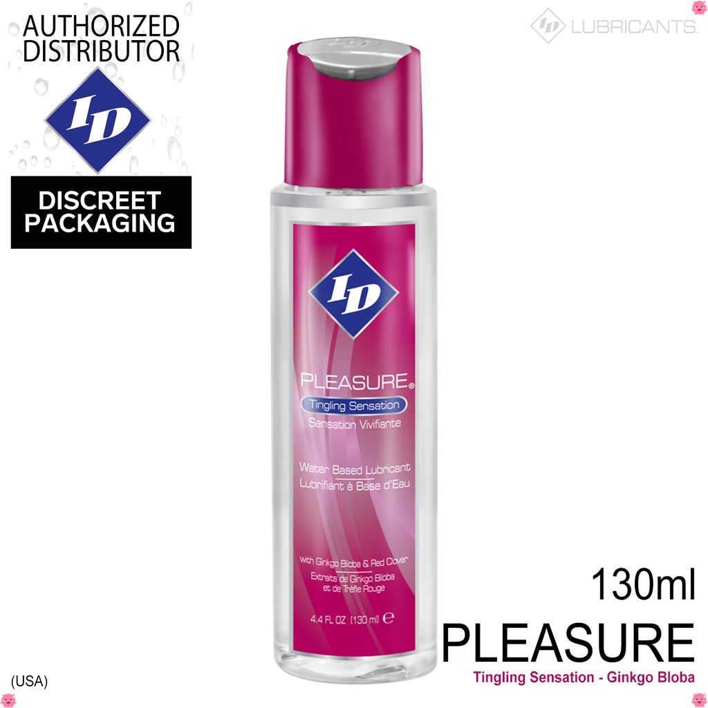 ID Lube Pleasure Tingling Sensation 130ml 4.4oz Water Based Personal