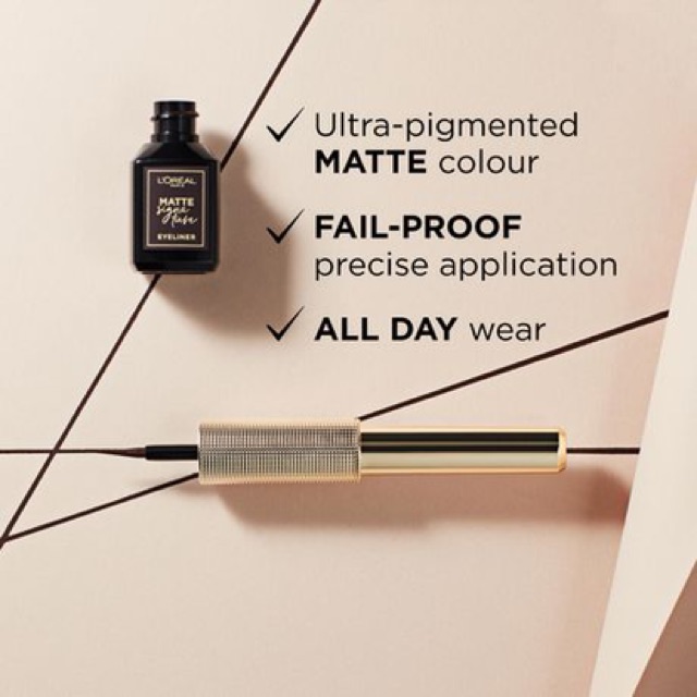 loreal matte signature eyeliner