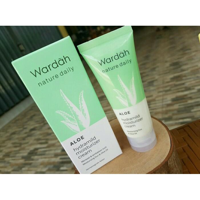 wardah aloe hydramild moisturizing cream