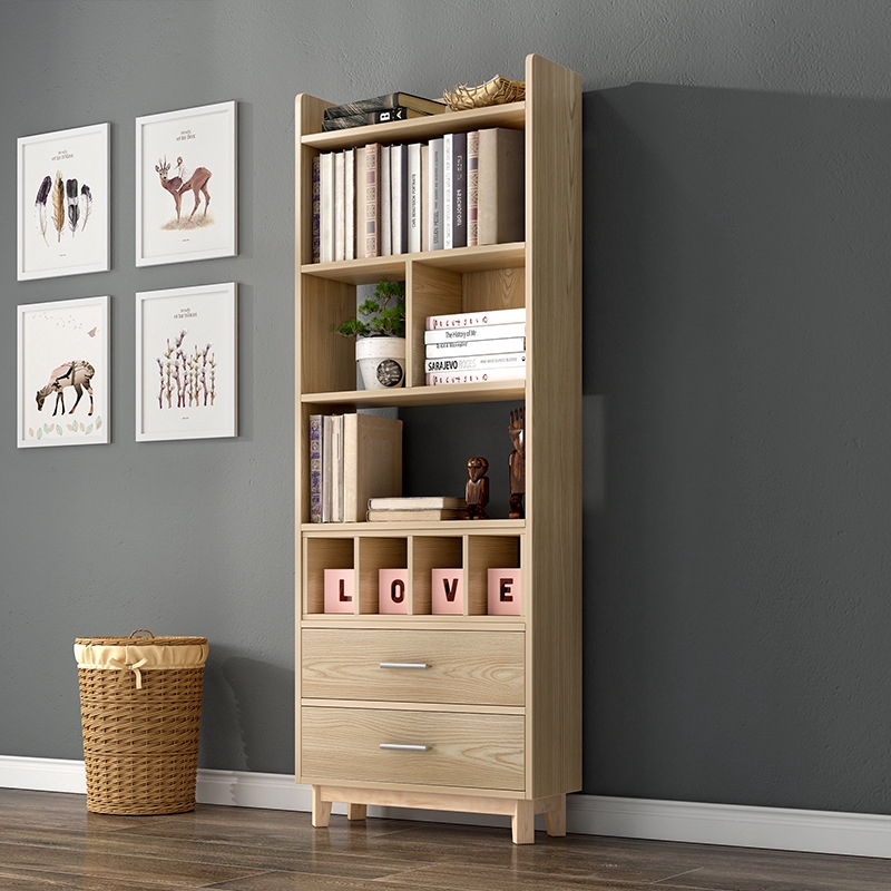 Bookcase Bookcase Storage Rack Simple Modern Combination Solid