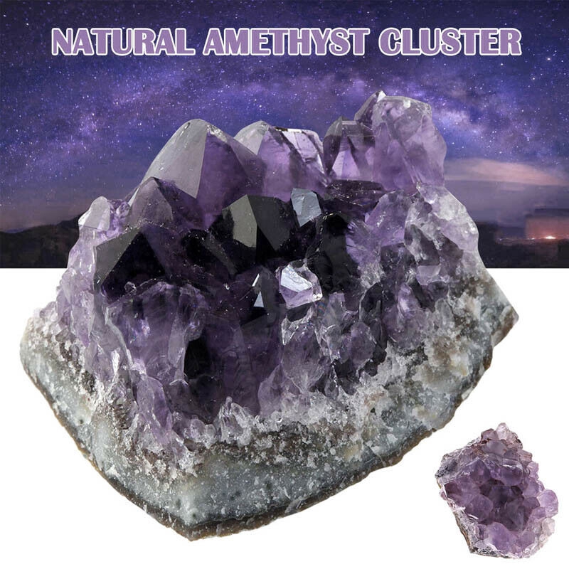 Natural Raw Amethyst Quartz Crystal Home Decor Crafts Acer Healing Ee Singapore - Healing Crystal Home Decor