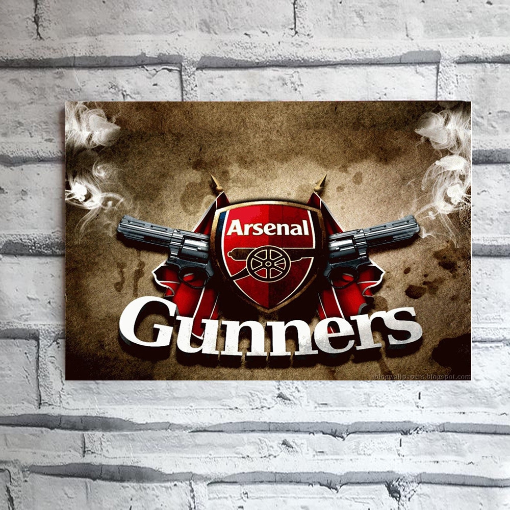 Arsenal Gunners Wall Art Poster Metal Tin Sign Wall Decor Sign | Shopee Singapore