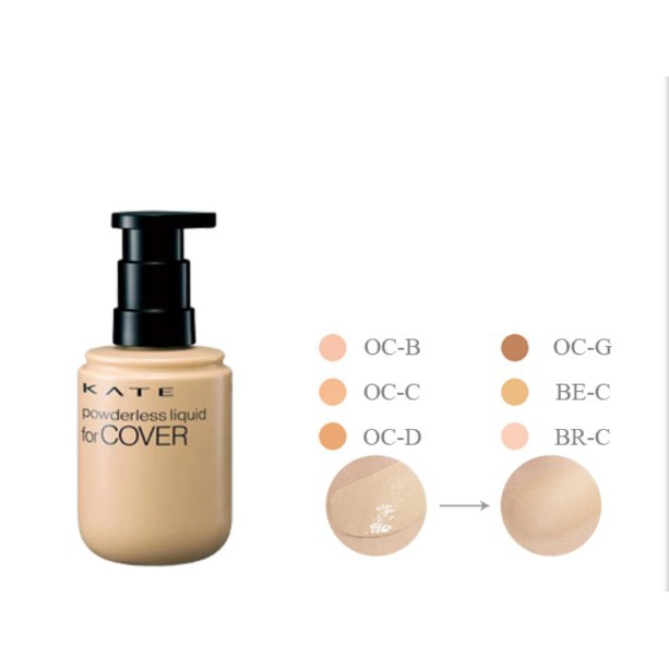 kate powderless liquid