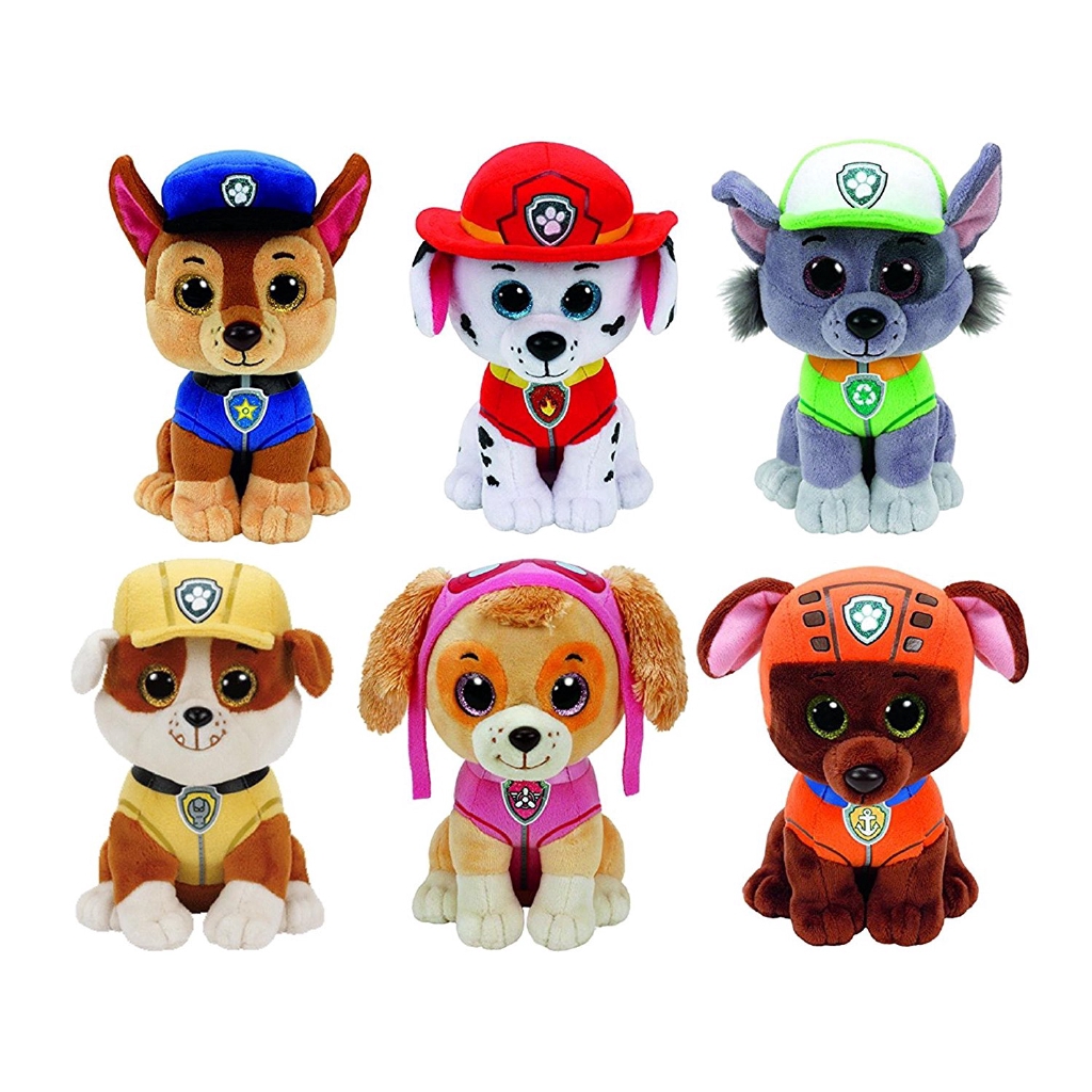 paw patrol stuffed animals