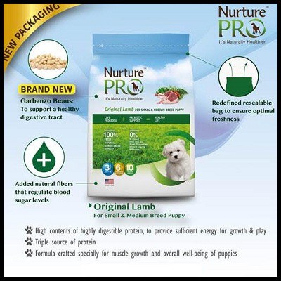 Nurture Pro Holistic Life Dog Dry Food Kibbles 15lb 30lb Shopee Singapore