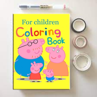 [Ready Sotck] 140x200mm 16 pages coloring book for kids girl boy
