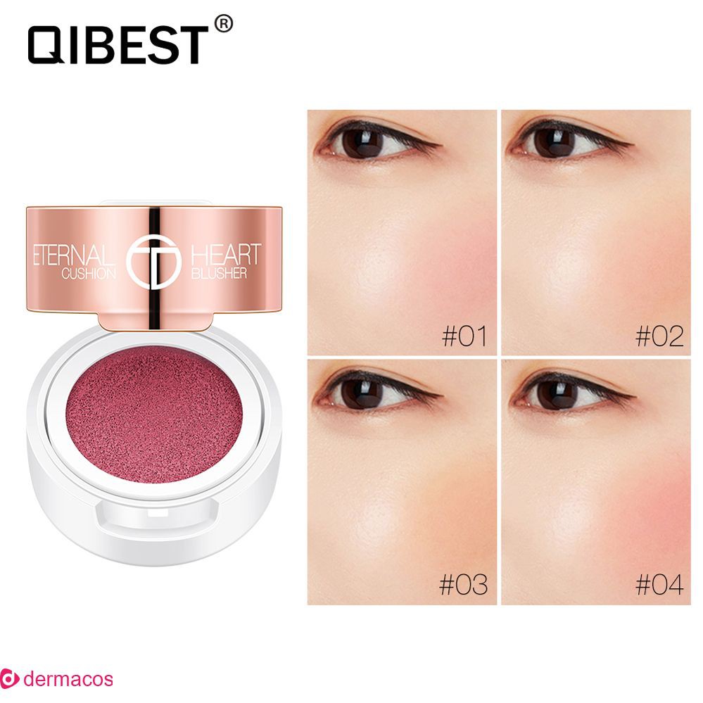 heart shaped blusher