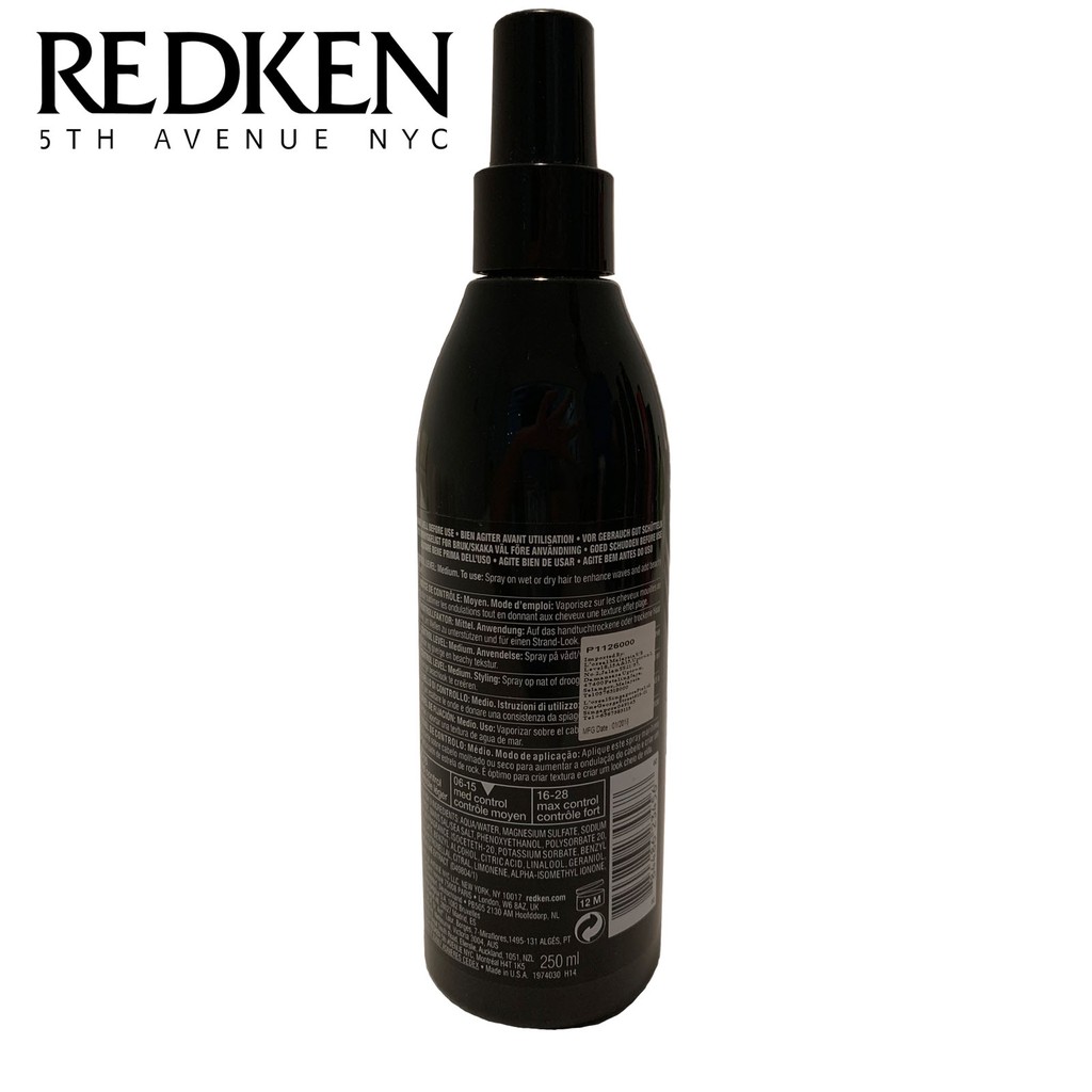 Redken Fashion Waves 07 Sea Salt Spray Shopee Singapore