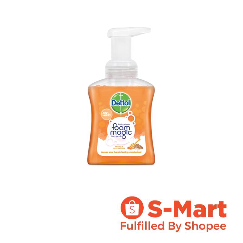 Dettol Foaming Hand Wash Honey Milk 250ml Shopee Singapore 4318