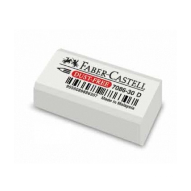 Faber Castell 7086 30d Eraser 5pcs White Shopee Singapore