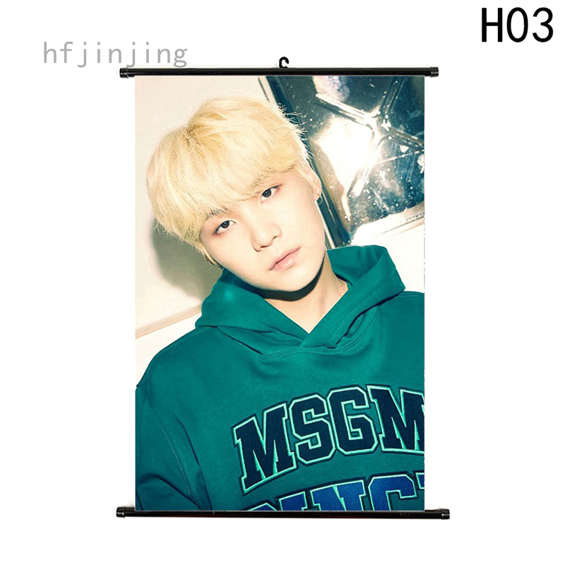 hfjin BTS Bangtan Boys Album MIC Drop A4 Wall ART Scroll ...