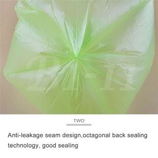 100pcs Biodegradable Garbage Bag Trash Rubbish Plastic Bag Environmental Friendly Kitchen Bathroom Livingroom Pets Home #8