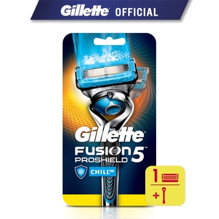 Image of Gillette Fusion ProShield Flexball Base/Chill Razor Handle