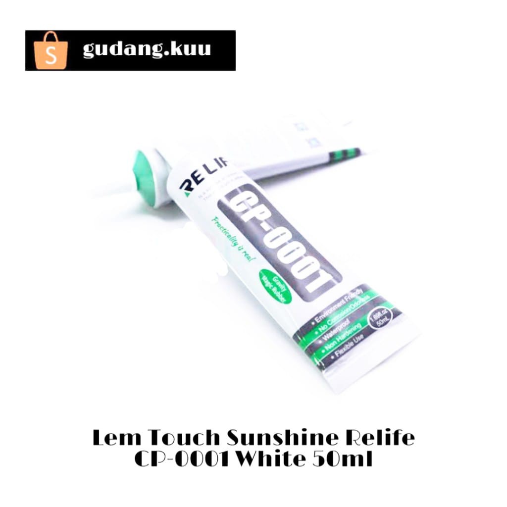 Sunshine Relife Touch Glue Cp 0001 White 50ml Shopee Singapore