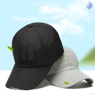 Image of Summer Quick-drying Unisex Mesh Cap Running Hat Bone Breathable Hat Cap