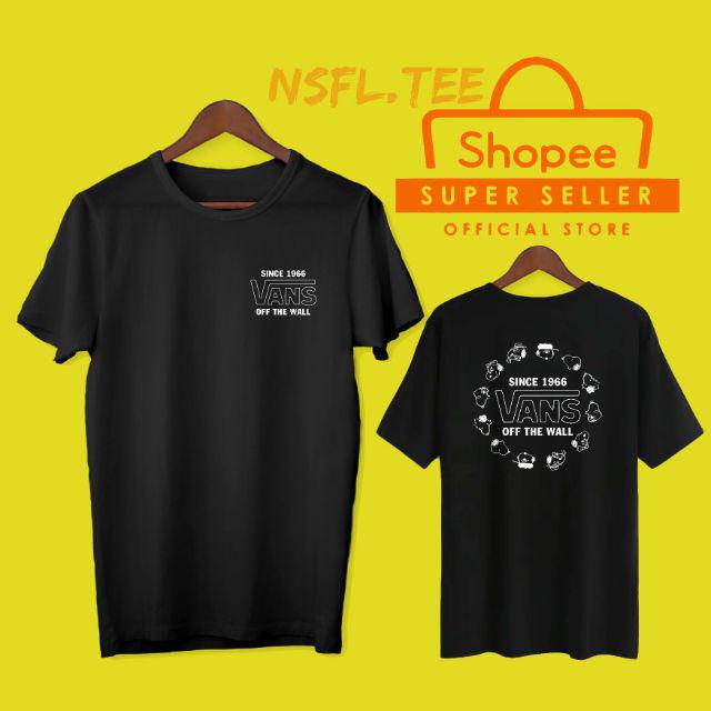 vans peanuts 2017 t shirt
