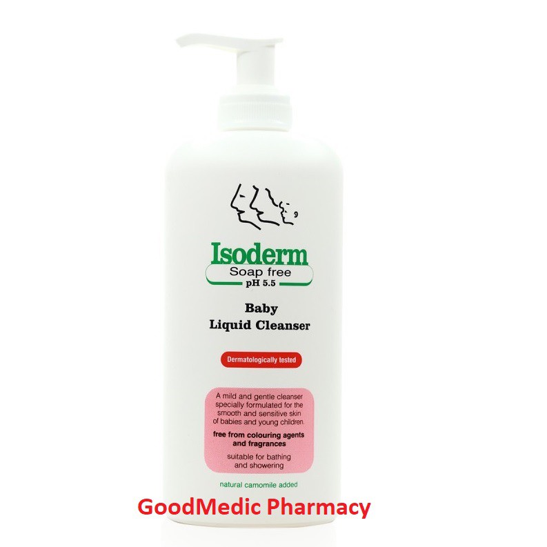 isoderm baby liquid cleanser
