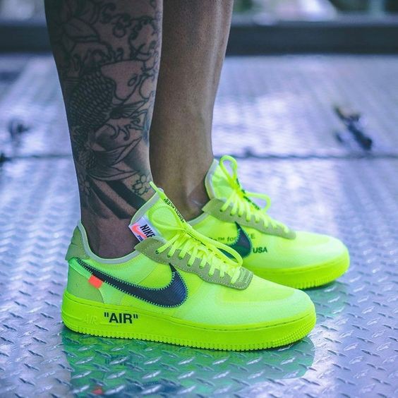 off white nike air force 1 low volt