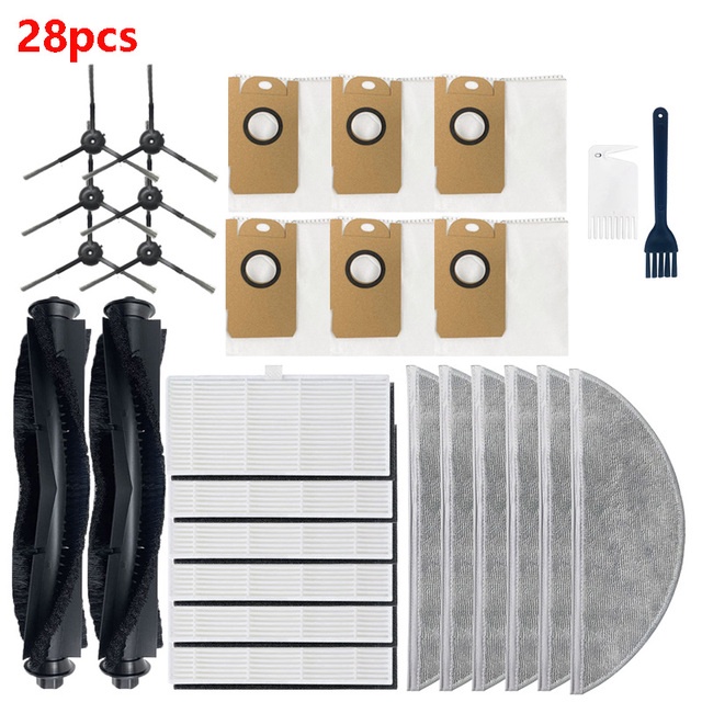 Xiaomi Lydsto R1 /G2 Robotic Vacuum Cleaner Spare Parts of Main Brush Hepa  Filter Mop Cloth | Shopee Singapore