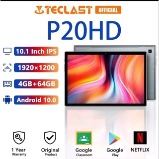 Teclast P20HD Android 10.1” Tablet 4GB/64GB Rom + free casing