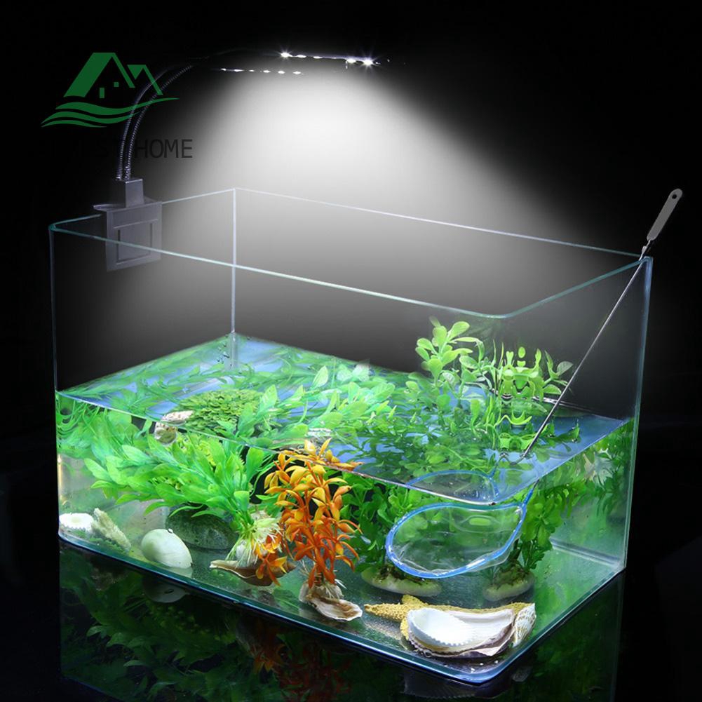 Warm Useful Super Slim 15w Led Waterproof Aquarium Light For Fish Tank Aquatic Plants Grow Lighting Clip On Lamp Shopee Singapore