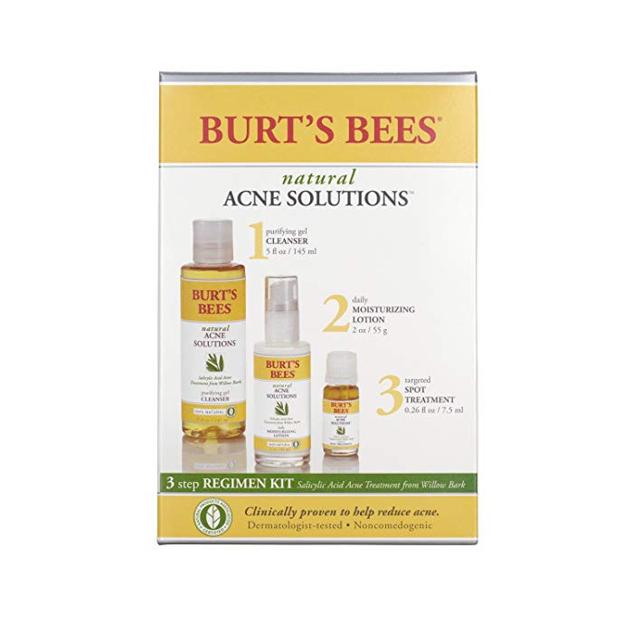 burt's bees acne solutions purifying gel cleanser