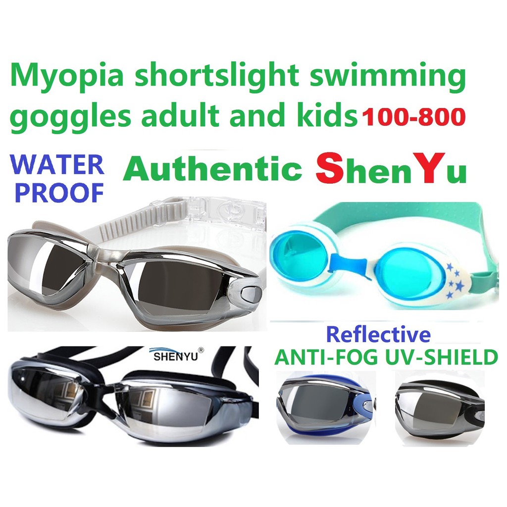 Authentic shenyu Myopia 100800 Prescription Underwater Degree Len