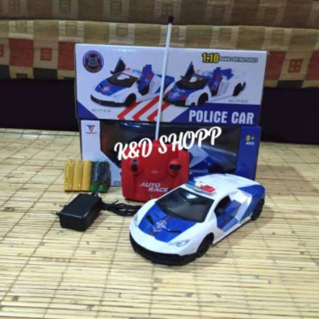 Car Toy REMOTE CONTROL POLICE-RC POLICE CAR-POLICE CAR-POLICE CAR ...