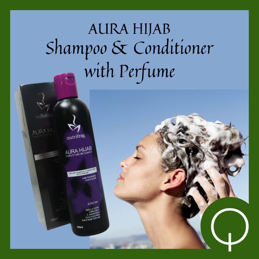 Aura Hijab Shampoo & Conditioner with Perfume, HSA Approved, 90ml