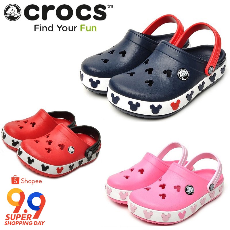 crocs kids mickey