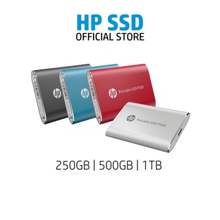 HP Portable External SSD P500 250/500GB/1TB  Super Slim USB 3.2 Type-C with Type A Adapter Included. (AAB Ver)