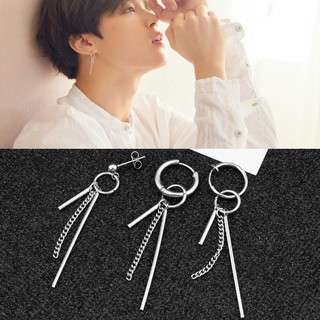 Image of Korean Bangtan Boys Men Men Long Tassel Earrings