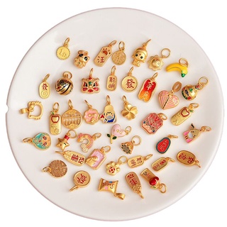 Image of Sand Gold Accessories Jewelry DIY Bracelet Money Lucky Live Broadcast Daigou Link