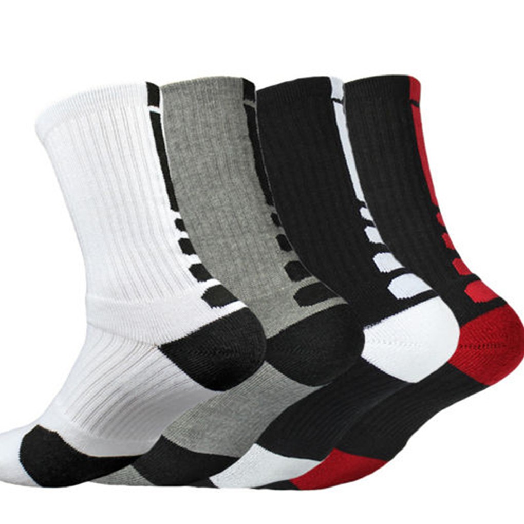 Mens Athletic Cushion Quarter Ankle Sock Performance Cotton Compression Sport Basketball Arch Support Socks 