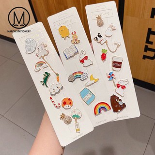 Image of March Brooch and Pins Ins Cute Cartoon Brooch