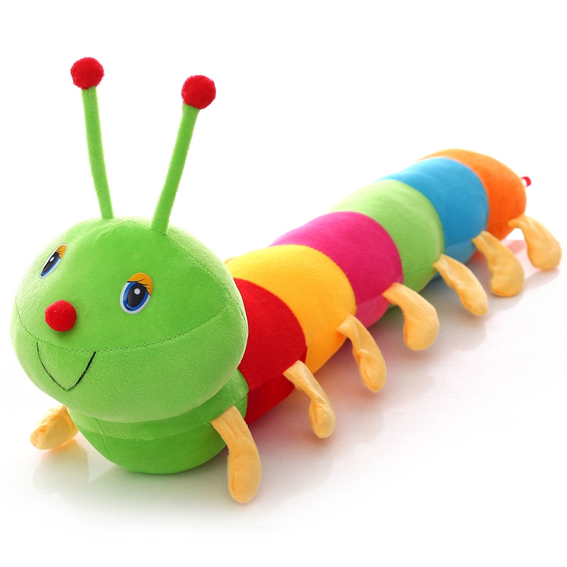Colorful Caterpillar Plush Doll Pillow 