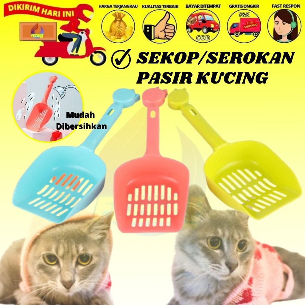 Fezone Cat Sand Scoop Shopee Singapore