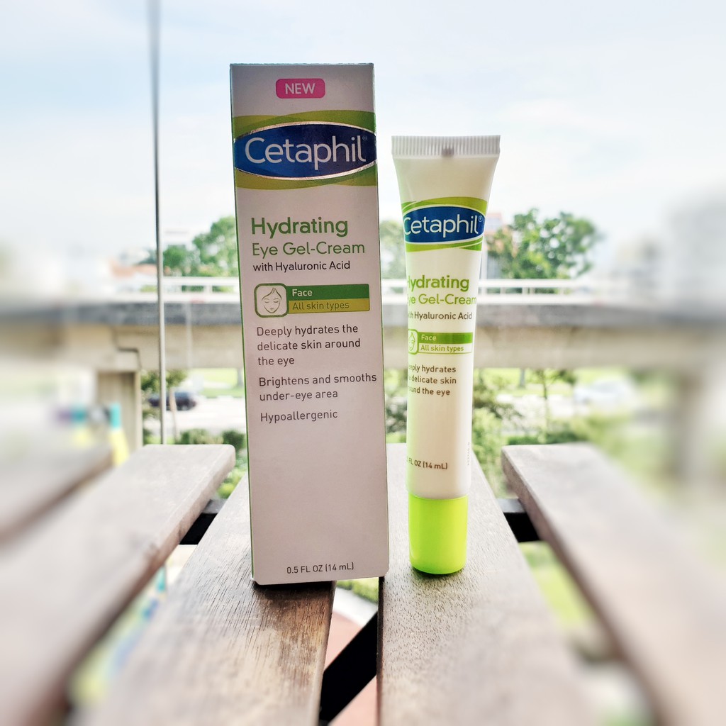 Cetaphil Hydrating Eye Gel Cream 14ml Shopee Singapore