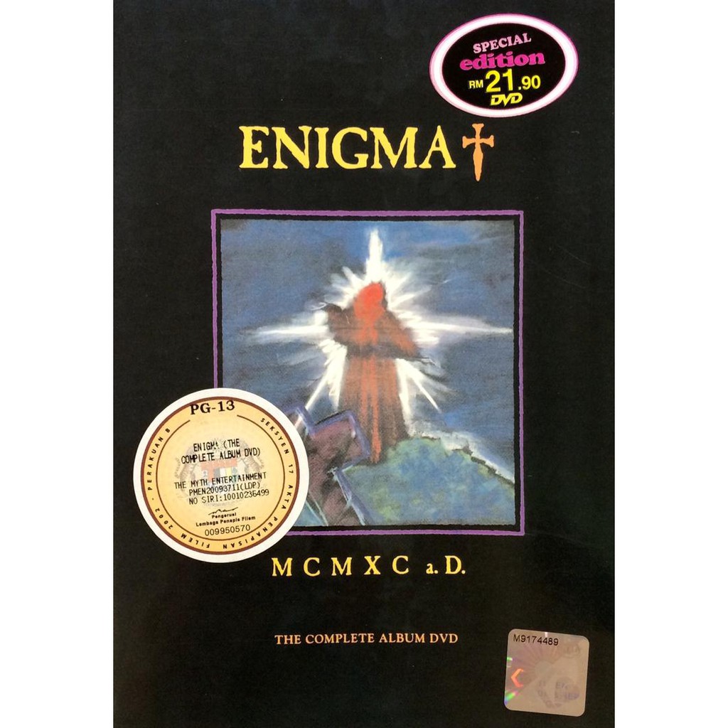 Shop Malaysia English Mtv Enigma Mcmxc A D The Complete Album Dvd Special Edition Shopee Singapore