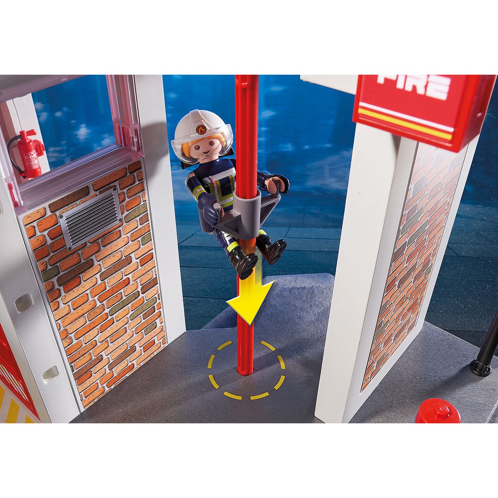 playmobil fire station