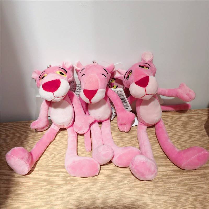 pink panther soft toy miniso