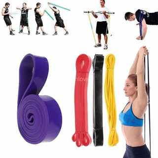 Heavy Duty Resistance Strech Power Band Loop Power Gym Fitness Exercise Workout 