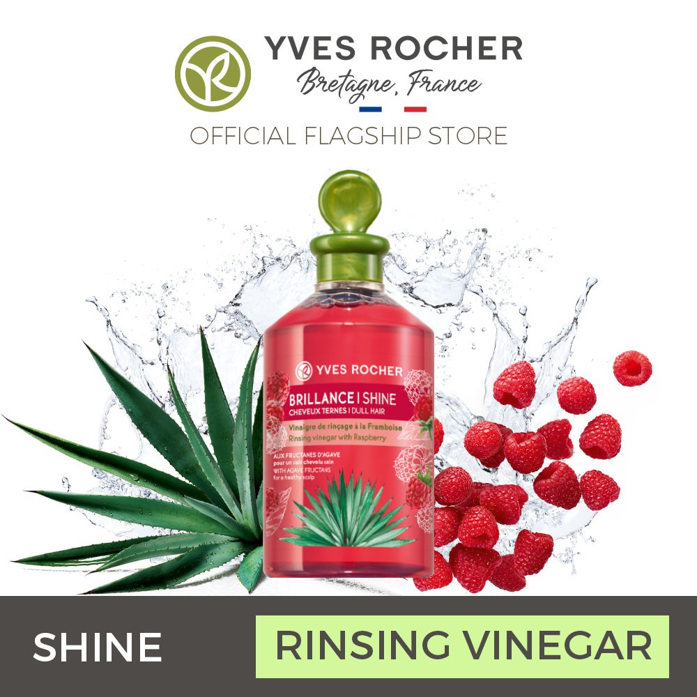 Yves Rocher Hair Rinsing Vinegar Shine 150ML Shopee Singapore