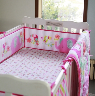 baby cot bed bumper sets